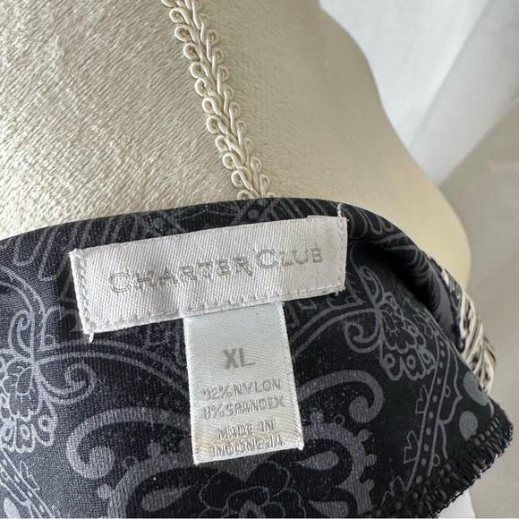 Charter Club Paisley Blouse-6046 - Picture 3 of 3